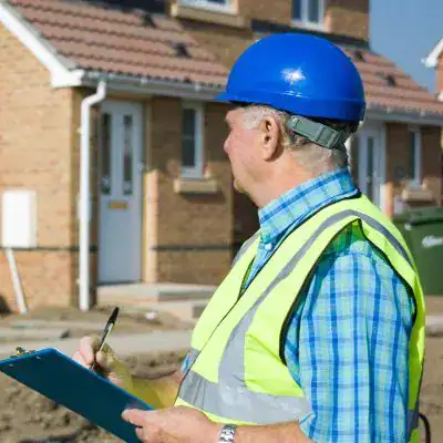 What is the minimum distance between 2 houses? 3 image of surveyor at Faulkner Party wall surveyors Reigate : Minimum Distance between two houses Reigate